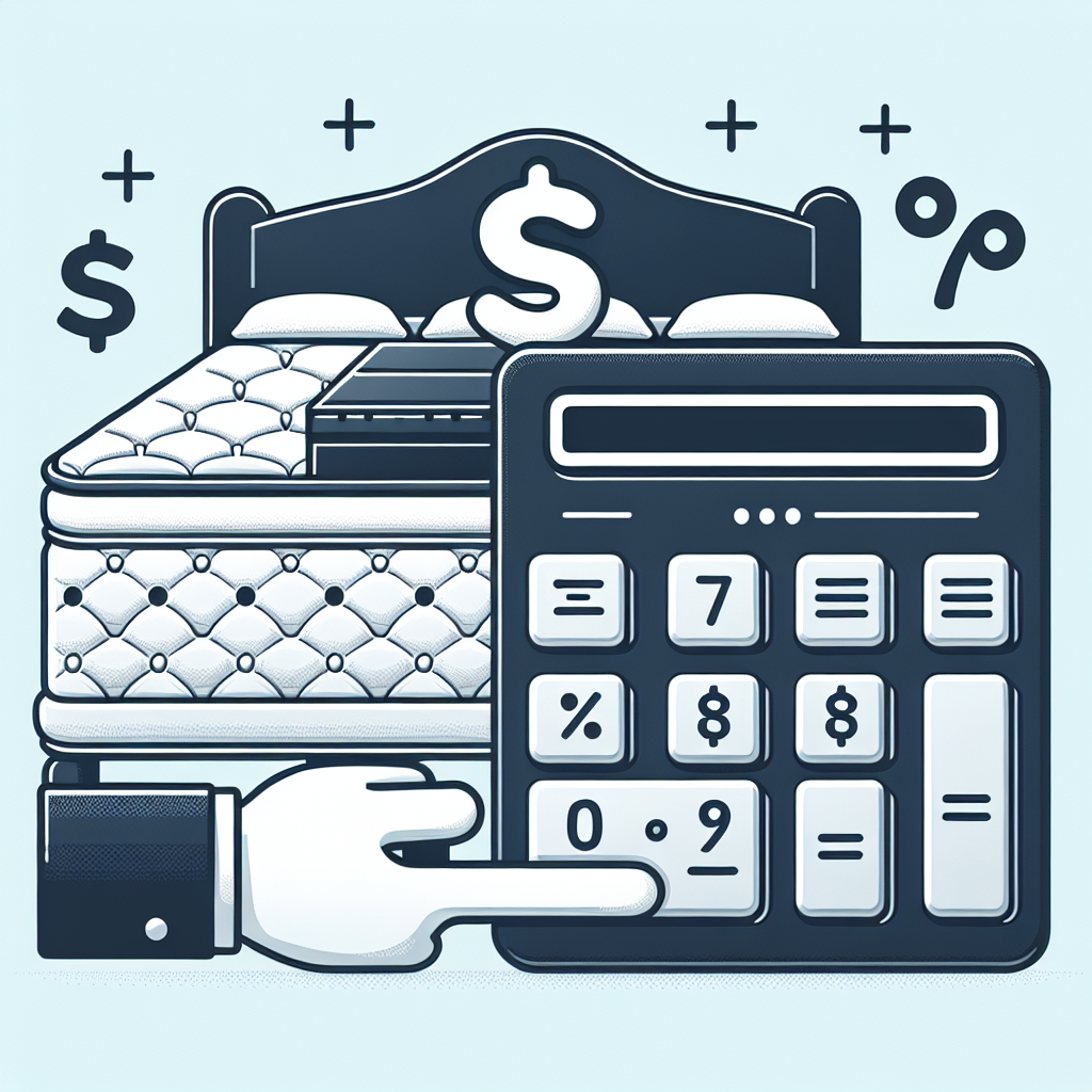 Finanzierungsrechner für Matratzen