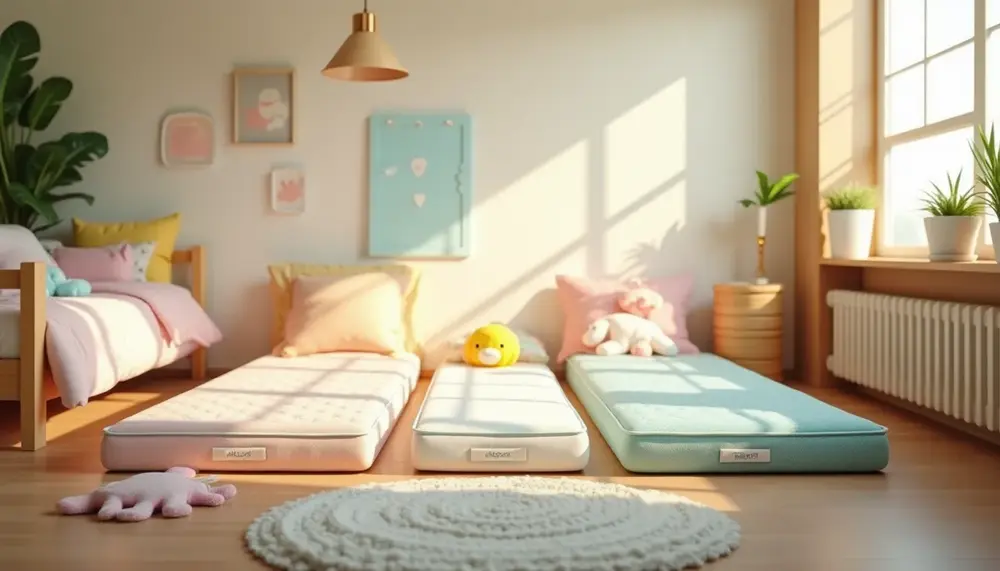 Die passende kindermatratze größe für jedes Alter finden